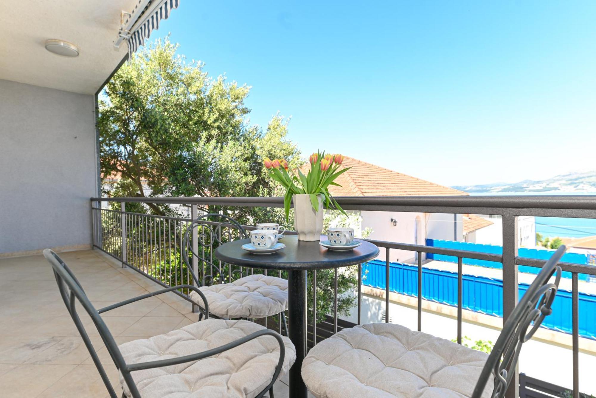 Villa Costa Blu With Pool By The Sea 特罗吉尔 外观 照片